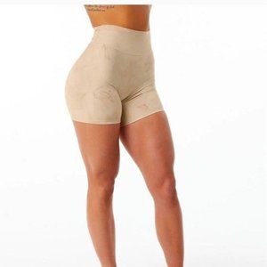 Alphalete Shorts, Alphalux Wonder Short, 6", Hazelnut